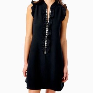 Lilly Pulitzer Adalee Shift Dress in Onyx NWOT Size 00